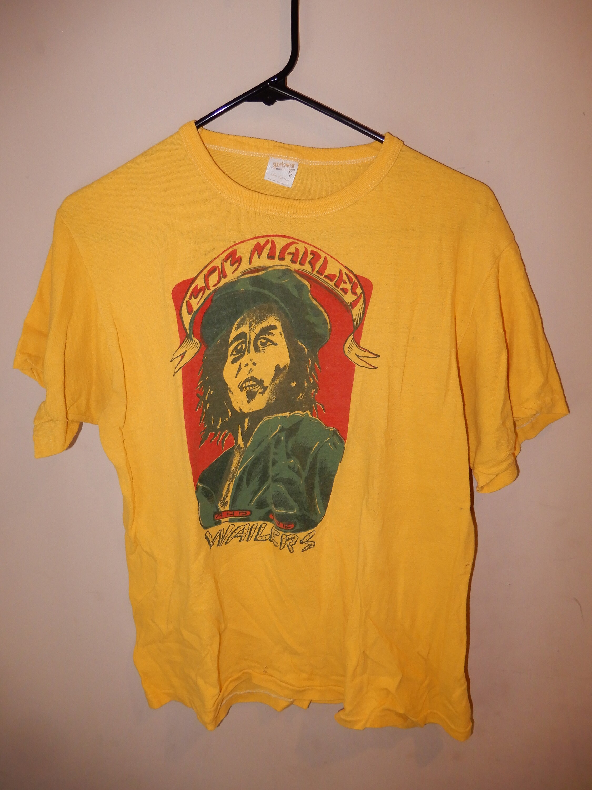 1970's Bob Marley & The Wailers t shirt super rare | Etsy
