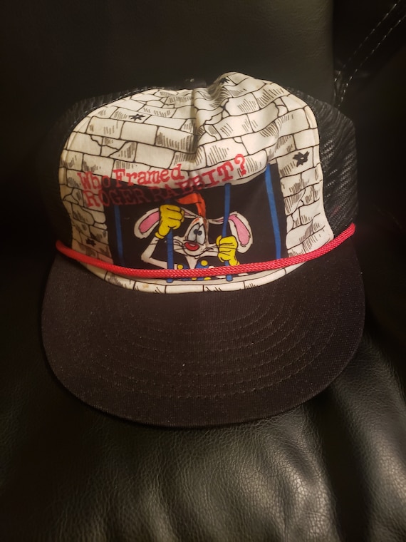 1987 Roger Rabbit snapback hat / cap - vintage 80s