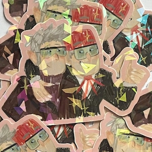 Stickers: Stanley and Ford Gravity Falls