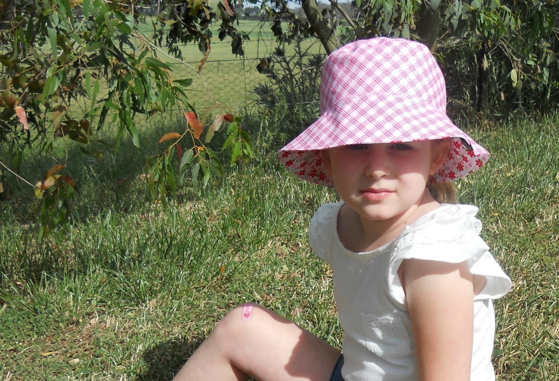 Pony Tail Bucket Hat PDF Sewing Pattern 55cm - Etsy