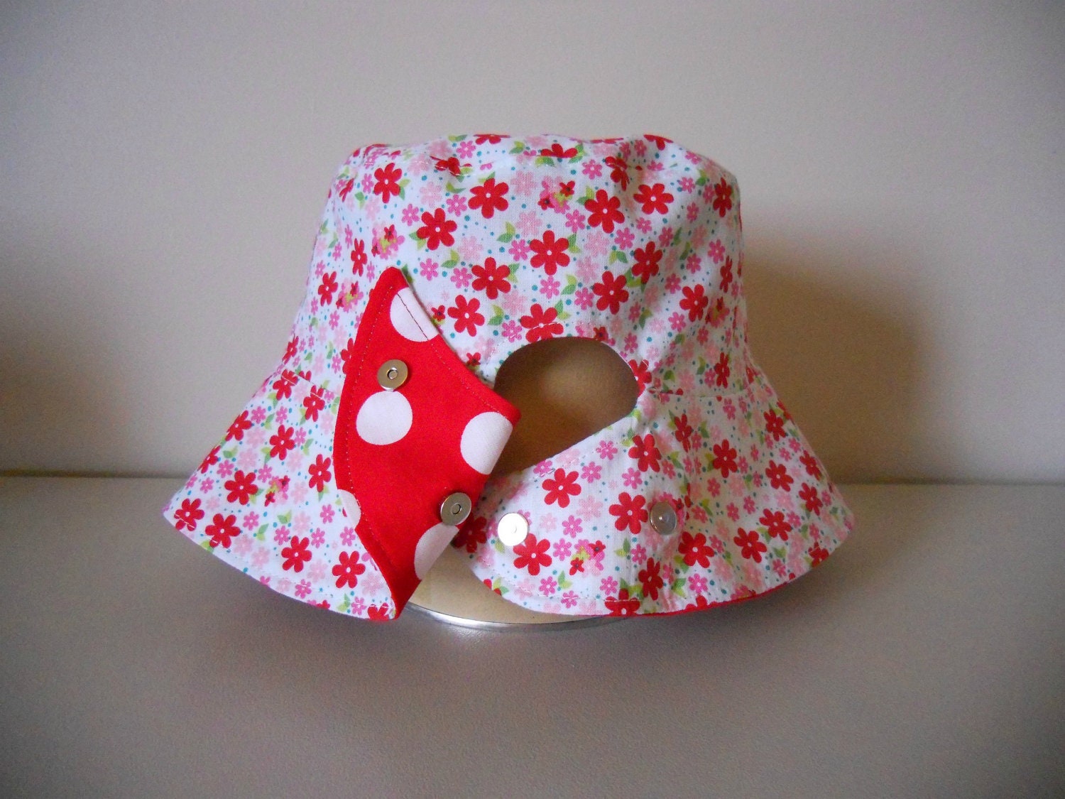 Pony Tail Bucket Hat PDF Sewing Pattern 55cm Etsy