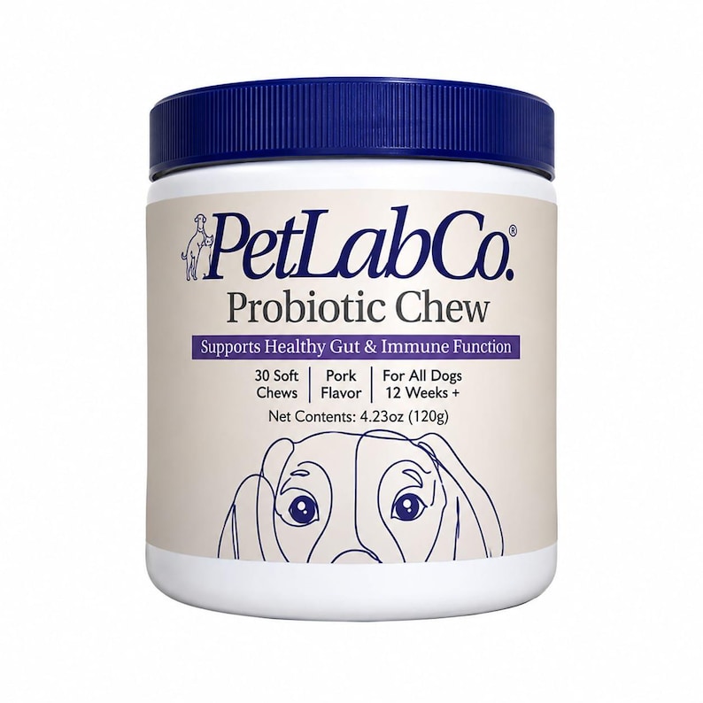PetLab Co. Probiotic Dog Chews – Gut Health Support for Itchy Skin & Yeast Balance image 1
