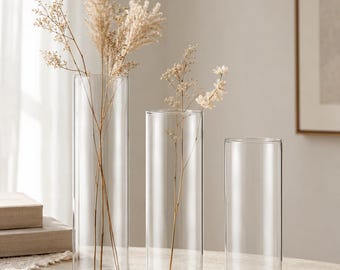 Rote Vase Rote Glasvase Rote Farbige Glasvasen Dekor Hohe Dünne Vase Glasvase Für Wohnkultur Hohe Dünne Vase Hohe Vase Hohe Glasvasen