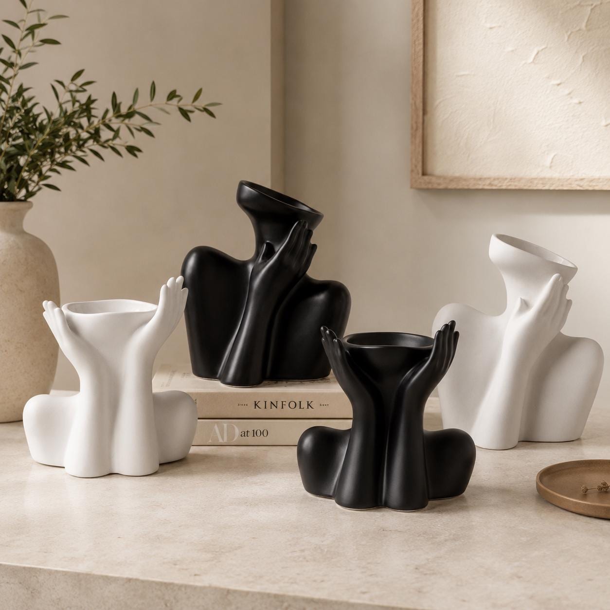 Hand shaped vase - Etsy 日本