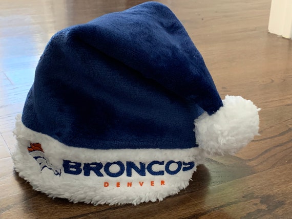 denver broncos santa hat