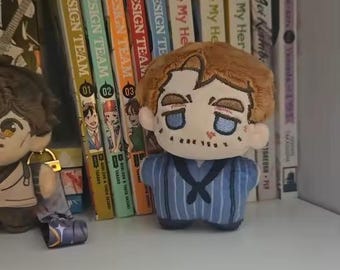 Arthur Morgan Plush Keychain | Cowboy Game Plush Doll | Cute Gamer Bag Charm