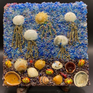 The Dream of Galla Placidia: Ocean Fantasy Seashell Mosaic