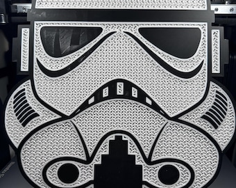 Stormtrooper Helmet Pin Display Board