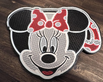 Minnie Mouse Coffee Cup Pin Board Display