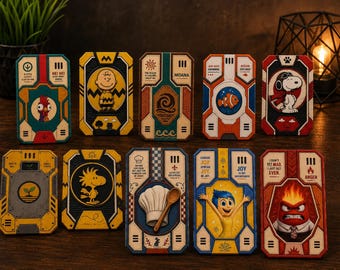 Animated Themed Luggage/Backpack Tags