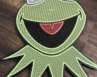 Kermit the Frog Pin Board Display