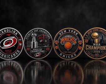 Sports Championship Themed Collector/Challenge Coins