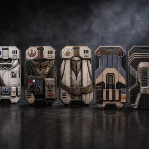 スターウォーズをテーマにしたスーツケース／バックパックタグ | 2個セット