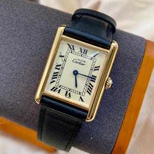 Cartier tank vermeil - Etsy 日本