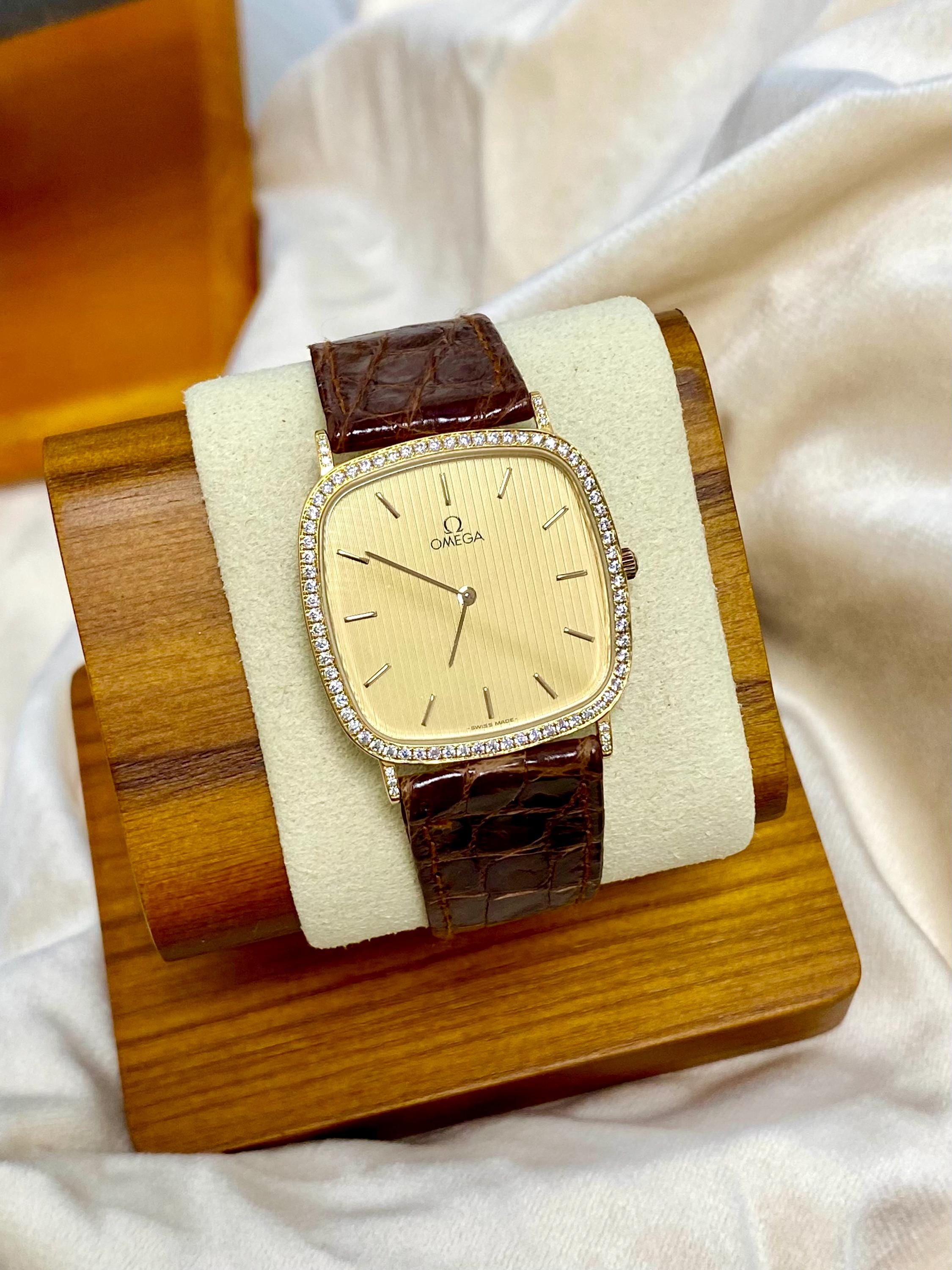 14k gold omega watch - Etsy 日本