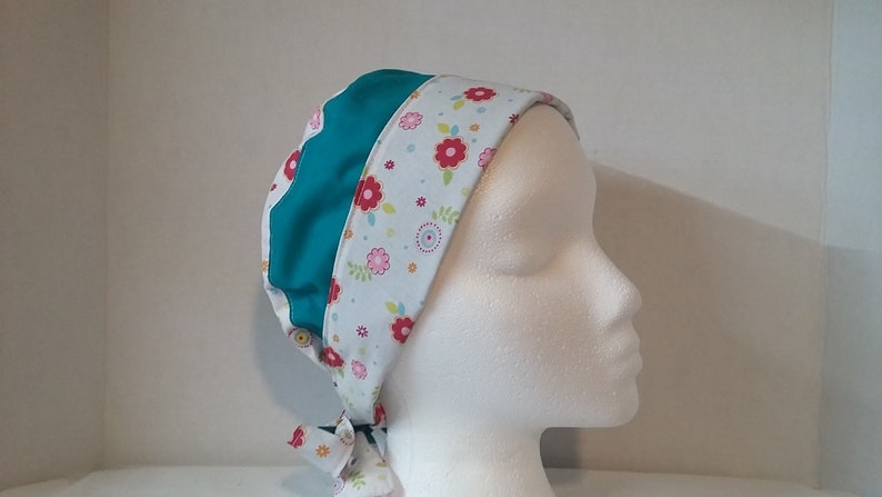 Ear Saver Scrub Cap Doctors Scrub Cap Surgical Scrub Hat Nurse Scrub Hat Reversible Scrub Hat Face Mask Washable Cotton Scrub Hat