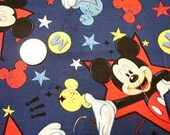 Happy Mouse Fabric 17 inch by 24inch