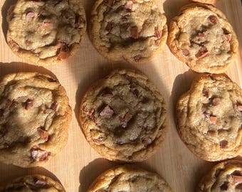 Biscotti gourmet con gocce di cioccolato