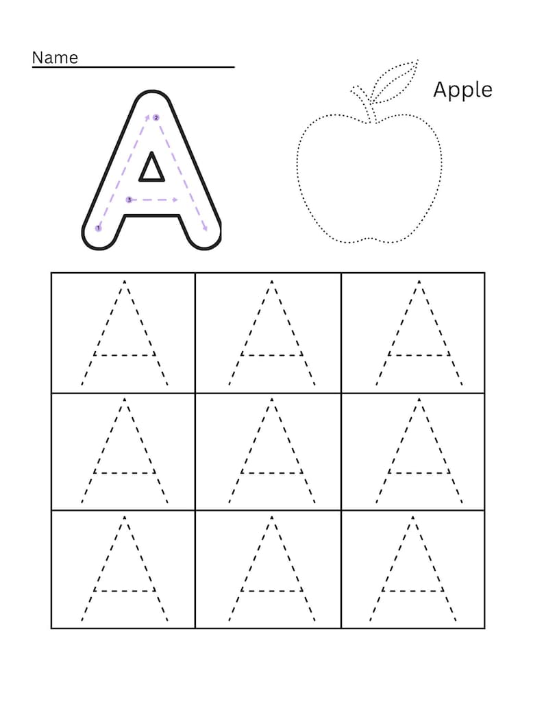 ABC Tracing Worksheets for Kids | Alphabet Practice for Toddlers 2–4 ...
