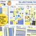 Planner Kit! Bee-utiful 500 Printable Stickers or Bible Journaling 7 ...
