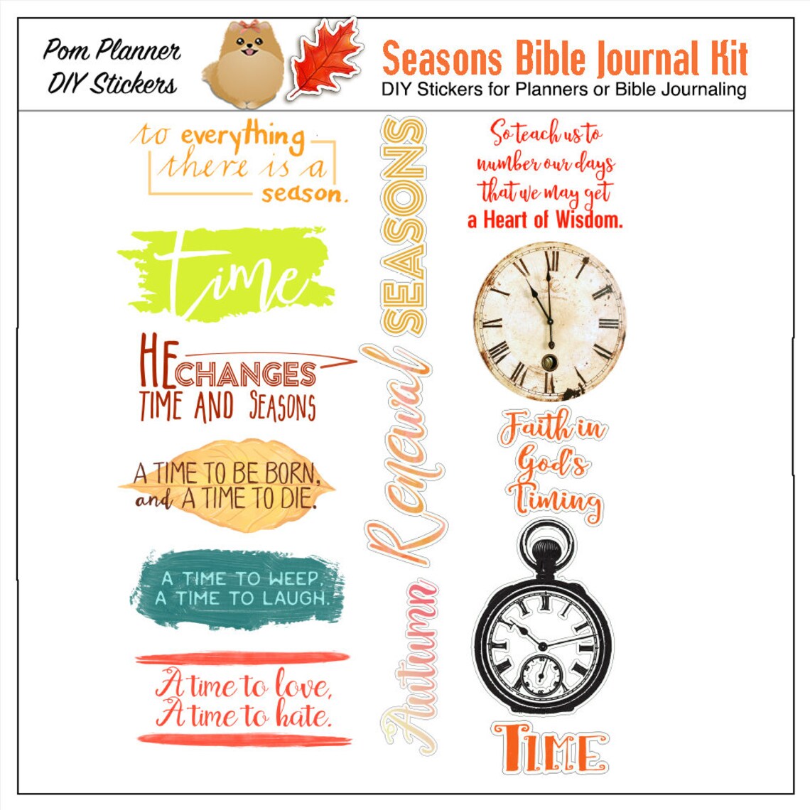 Seasons Bible Journaling Travelers Notebook Or Wide Margin Etsy seasons-bible-journaling-travelers-notebook-or-wide-margin-etsy