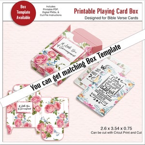 12 Bijbelvers aquarel bloemenkaarten voor Bijbeljournaling, Tip-Ins, Junk Journals, Geschenken, Inclusief: PDF's en digitale PNG's en geknipte bestanden afbeelding 2