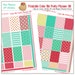 Planner Kit Color Me Pretty Printable Stickers Kit Spring - Etsy