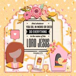 WWJD Social Media Bible Journaling Bundle (Digital & Printable) image 6