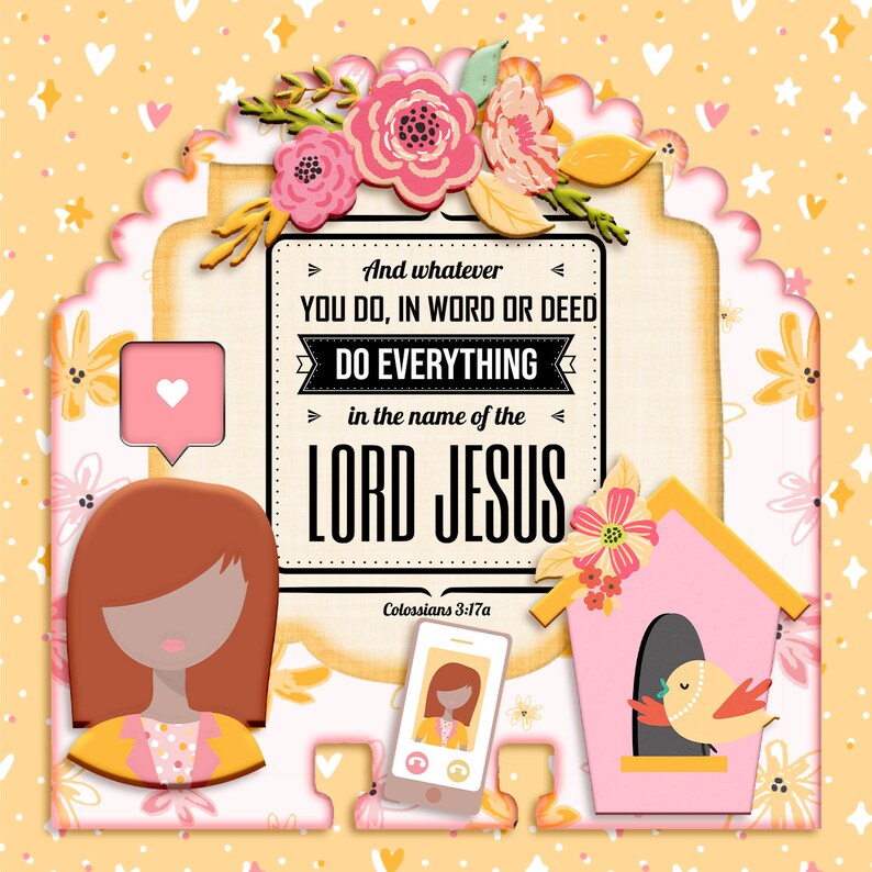 WWJD Social Media Bible Journaling Bundle (Digital & Printable) image 6