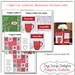 Printable Christmas Labels. Recycle Folgers Coffee Cans DIY You Print 3 ...