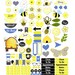 Planner Kit! Bee-utiful 500 Printable Stickers or Bible Journaling 7 ...