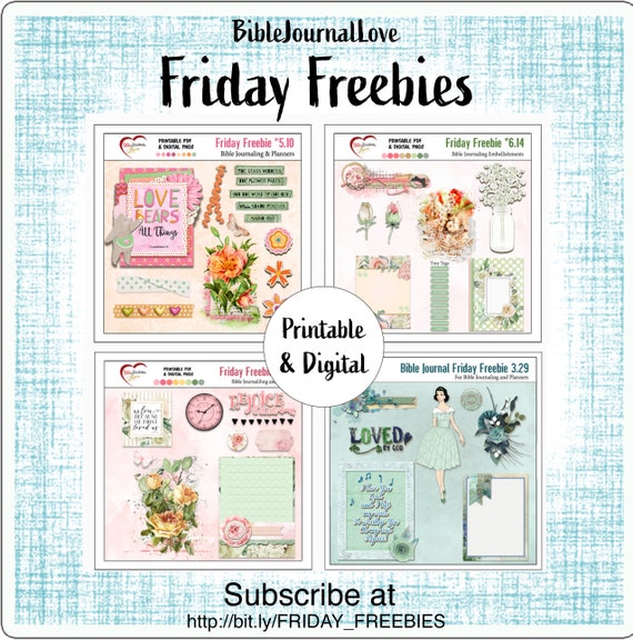 Bible Journaling Essentials Sticker Book – Amber Plans Her Day