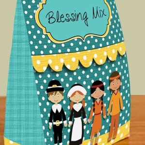 Thanksgiving baby shower favors