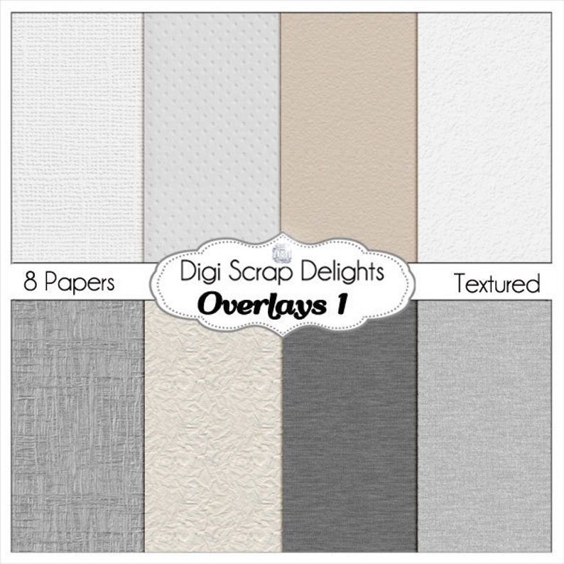 knitted textures Digital Scrapbooking Overlay Textured Digital Papers for Photography Instant Download cardstock textures