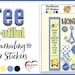 Planner Kit Bee-utiful 500 Printable Stickers or Bible Journaling 7 Pdf ...