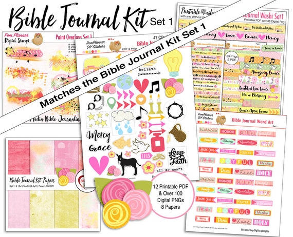 Printable Bible Tabs, DIY Bible Tabs, Bible (1656510)