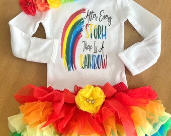 Rainbow baby outfit Clearance