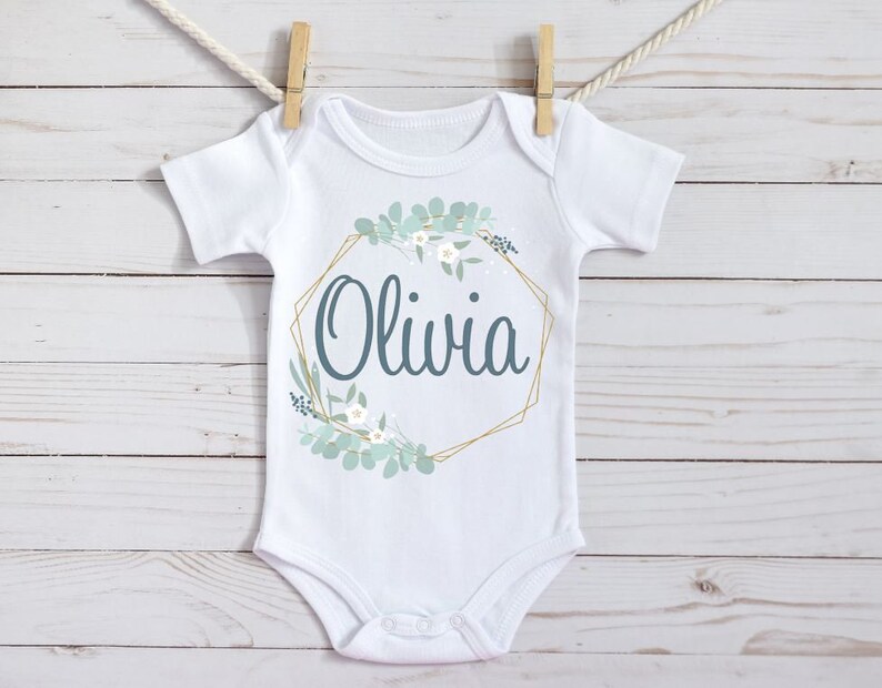 Personalized First Birthday Girl Onesie® Custom Baby ONESIE® Etsy
