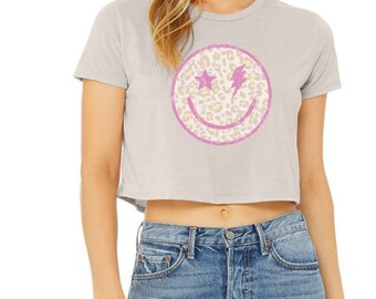 Smiley Crop Tee main image 1