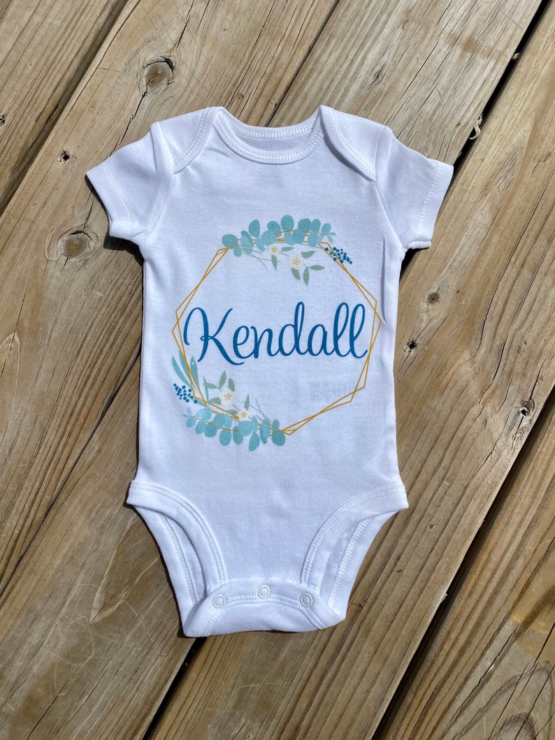 Personalized First Birthday Girl Onesie® Custom Baby ONESIE® Etsy