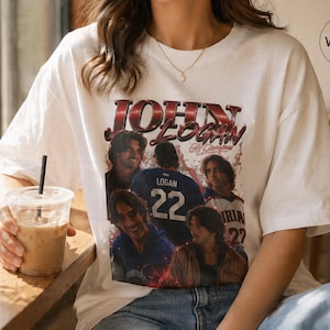 John Logan Off-Campus Briar Uni Bootleg Vintage Comfort Colors Shirt Rap imagem 1