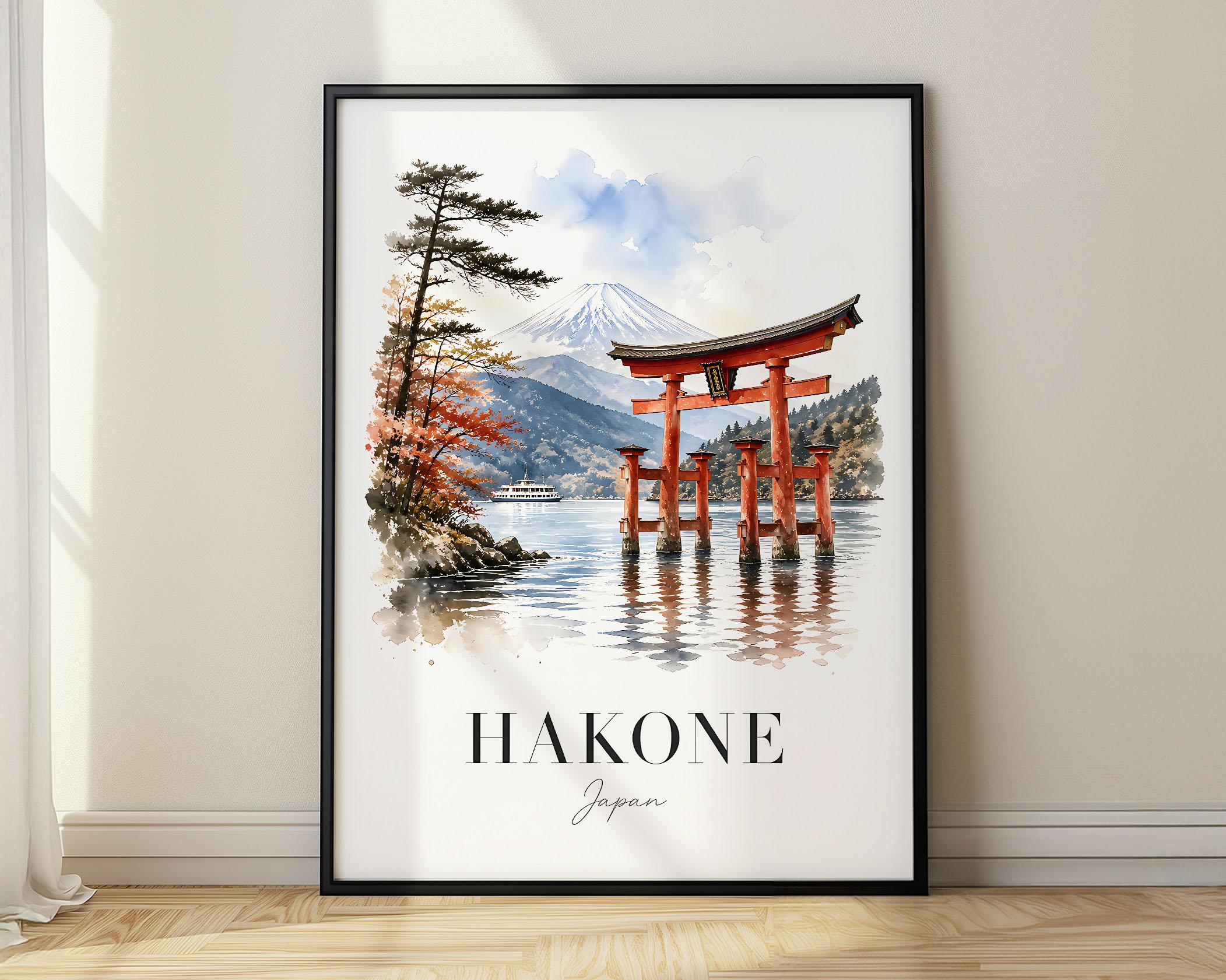 Hakone Print - Etsy
