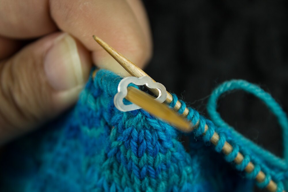 Cloud Knitting Stitch Marker Solid Ring Stitch Markers Set Etsy