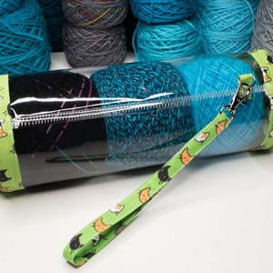 Knitting Yarn Holder for 100g or 200g of Yarn | Tools for Knitters | Scattered Kitties