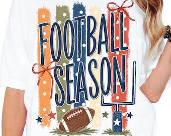 PNG de temporada de fútbol, PNG de fútbol retro, diseño de camiseta para el día del partido, sublimación para amantes del fútbol, PNG de mamá deportista, imágenes prediseñadas de descarga instantánea