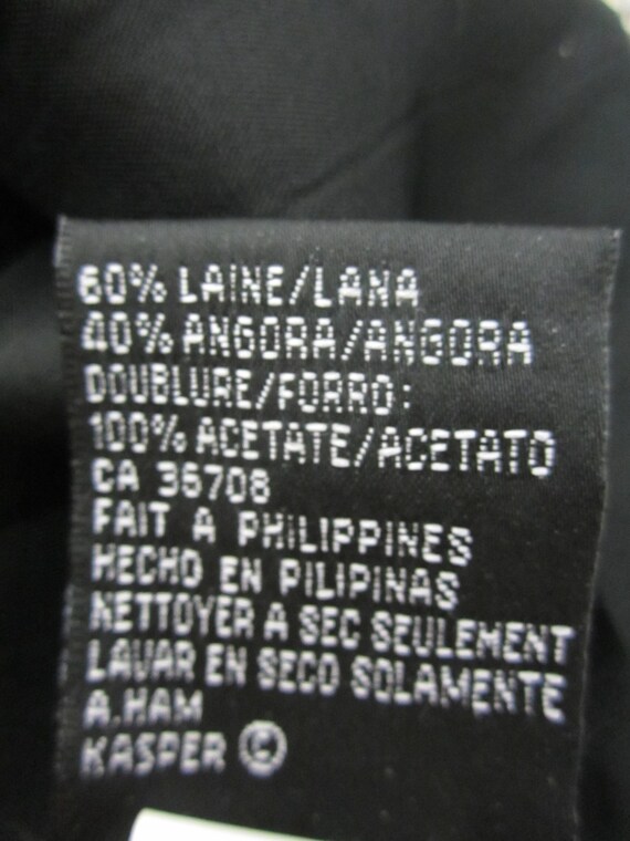 Vtg Albert Nipon Womens 16 Beige Ivory Houndstoot… - image 7