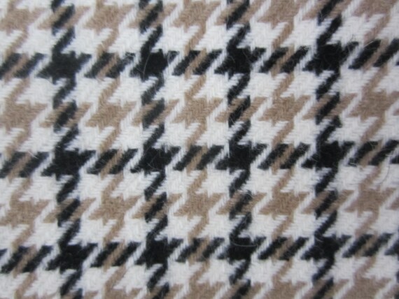 Vtg Albert Nipon Womens 16 Beige Ivory Houndstoot… - image 3