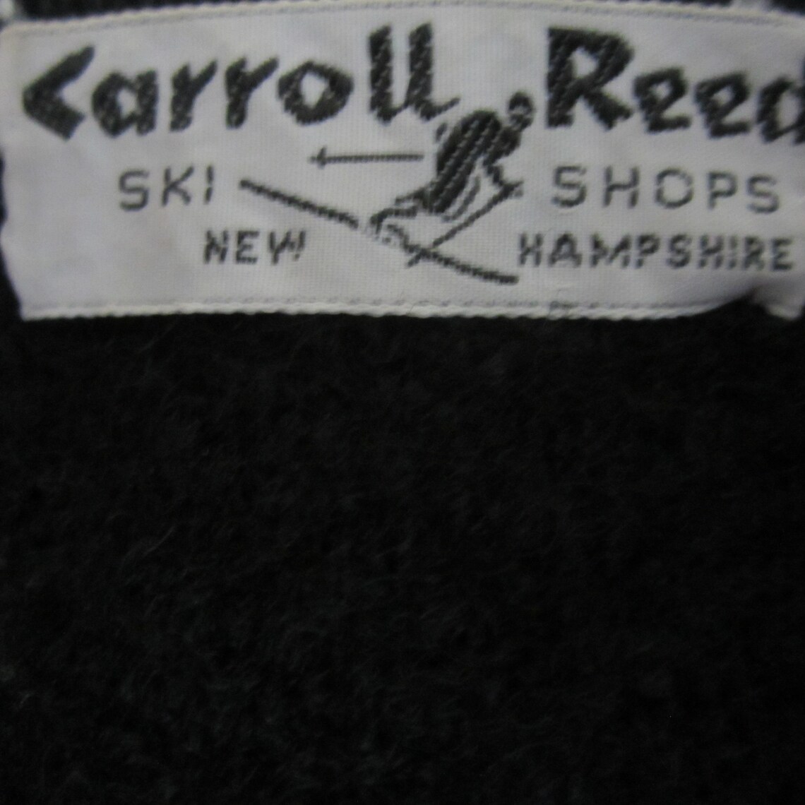 Vintage Carroll Ski Shops New Hampshire Womens Size 10 Black Etsy