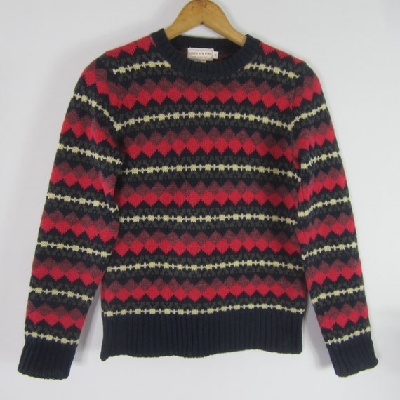 Vintage Jones New York Womens Small Multi-Color A… - image 1