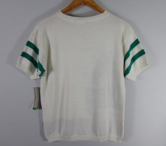 White cheap stag sweater